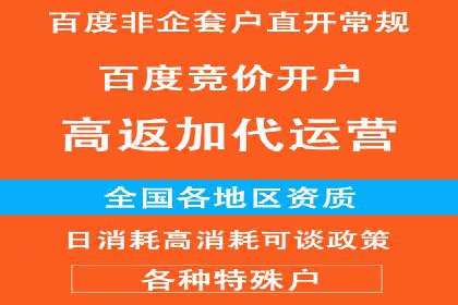 实战经验：竞价端口开户成功案例